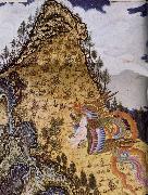 unknow artist The bird Simurgh carries the child Zal aloft into the mountains oil painting picture wholesale